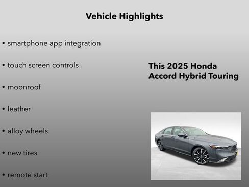 New 2025 Honda Accord Touring image 15