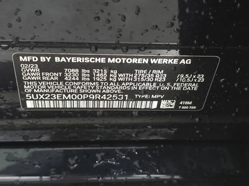 Certified 2023 BMW X7 xDrive40i w/ M Sport Package image 30