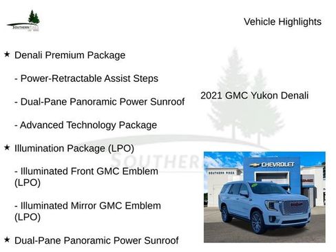 Used 2021 GMC Yukon Denali w/ Denali Premium Package image 22
