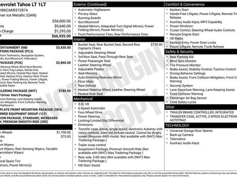 Used 2019 Chevrolet Tahoe LT image 2