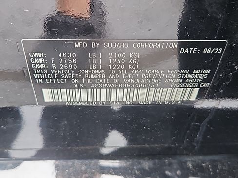 Certified 2024 Subaru Legacy Premium AWD/4WD image 7