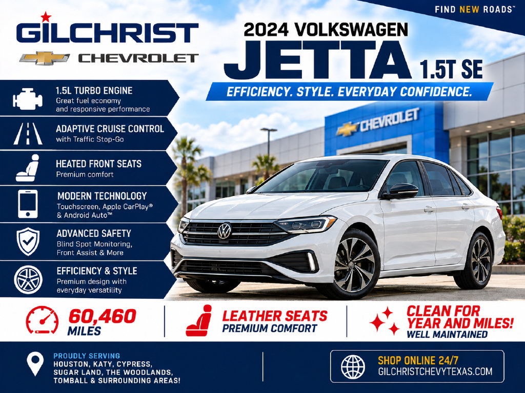 Used 2024 Volkswagen Jetta SE FWD image 2