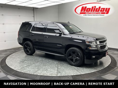 Used 2017 Chevrolet Tahoe LT w/ LT Midnight Edition AWD/4WD image 1