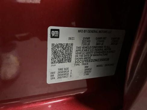 Certified 2021 Chevrolet Silverado 1500 RST AWD/4WD image 32