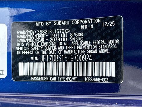 New 2026 Subaru BRZ tS image 38