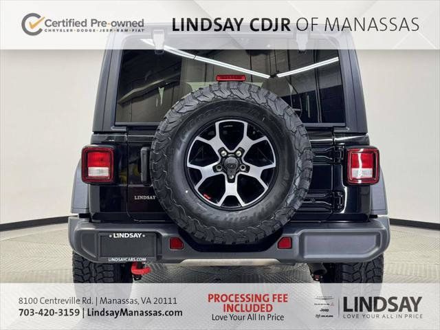 Certified 2021 Jeep Wrangler Rubicon AWD/4WD image 8