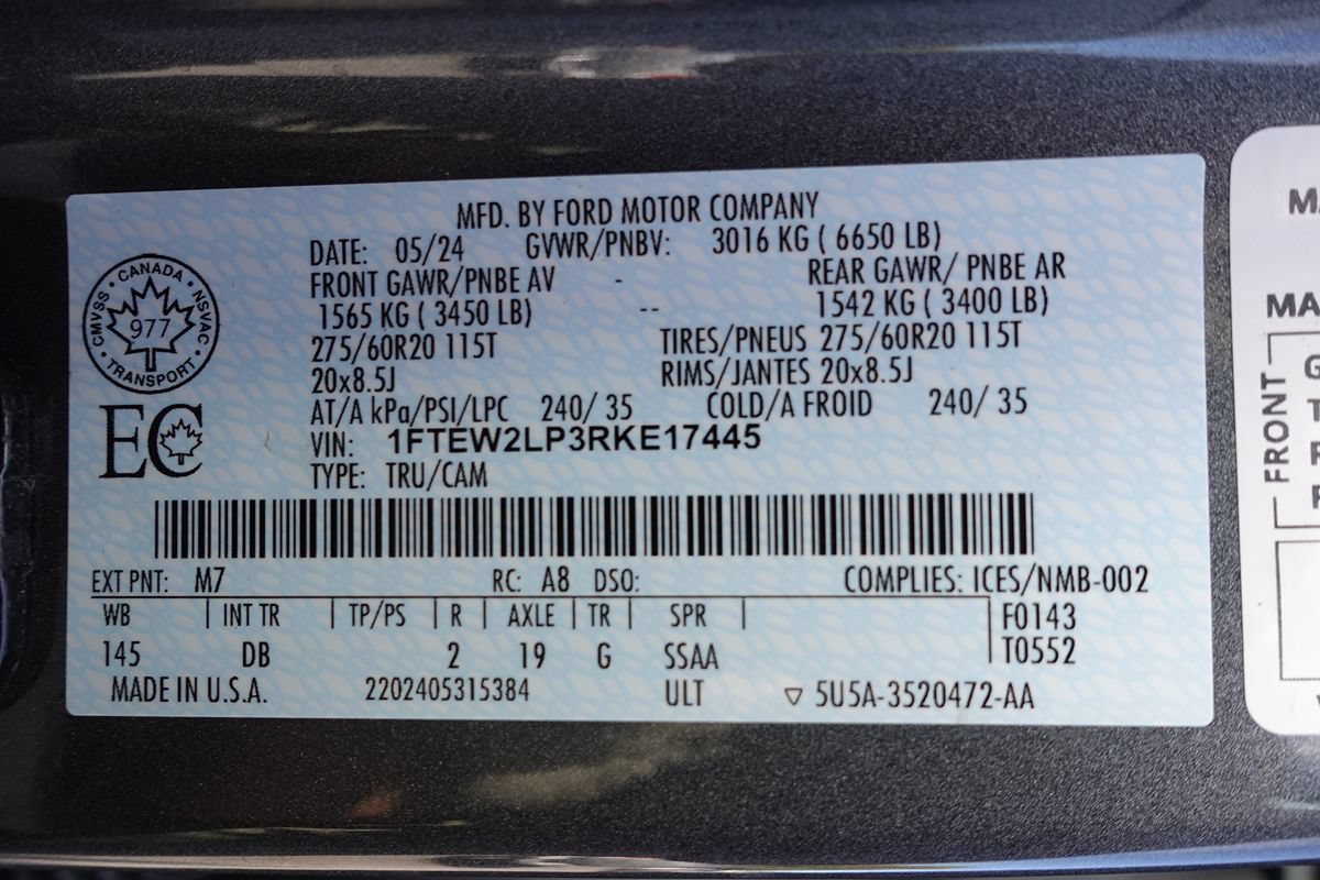 Used 2024 Ford F150 STX w/ Mobile Office Package AWD/4WD image 62