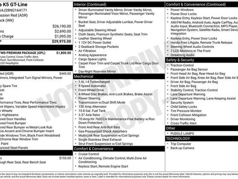 Used 2022 Kia K5 GT-Line w/ GT-Line FWD Premium Package image 40