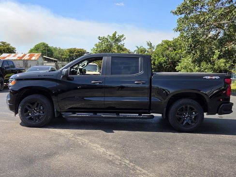 Used 2024 Chevrolet Silverado 1500 Custom w/ Turbomax Blackout Package AWD/4WD image 2
