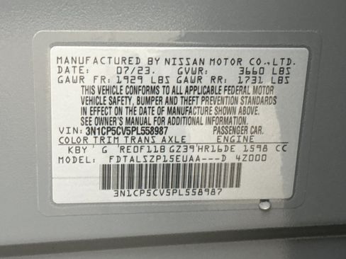 Used 2023 Nissan Kicks SV image 22