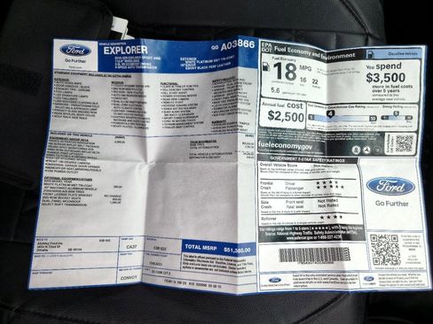 Used 2016 Ford Explorer Sport w/ Equipment Group 401A image 77