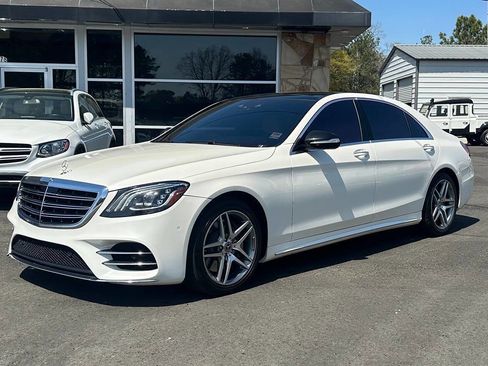 Used 2020 Mercedes-Benz S 450 Sedan w/ AMG Line Exterior image 2
