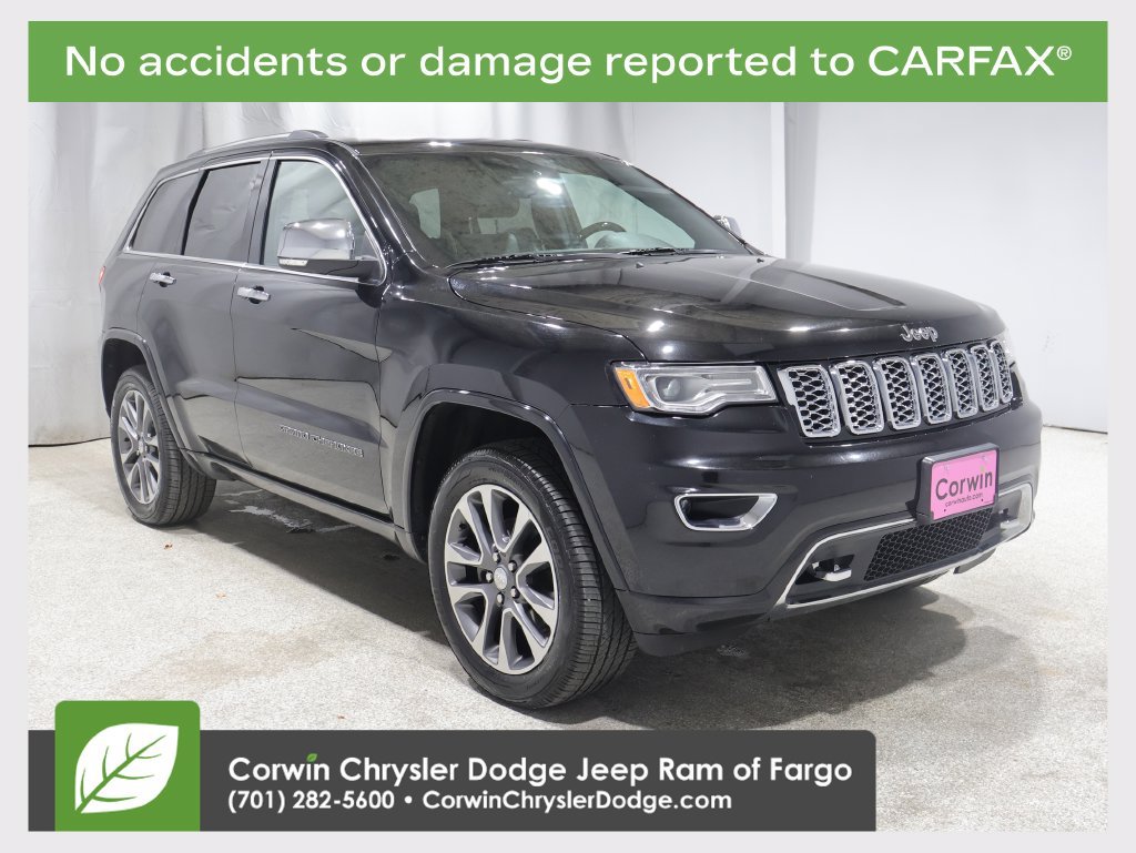 Used 2018 Jeep Grand Cherokee Overland AWD/4WD 360° Tour