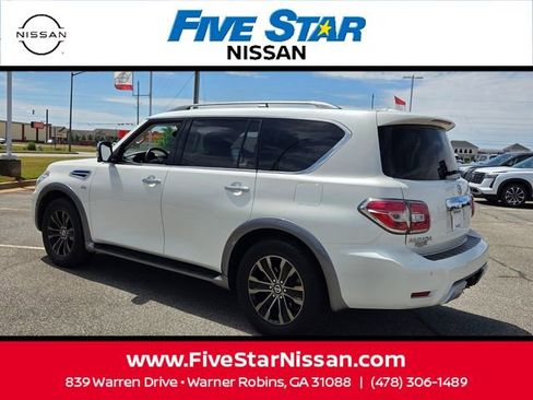Used 2017 Nissan Armada Platinum w/ Captain Seat Package AWD/4WD image 10