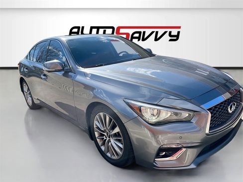 Used 2022 INFINITI Q50 Luxe w/ Cargo Package image 1