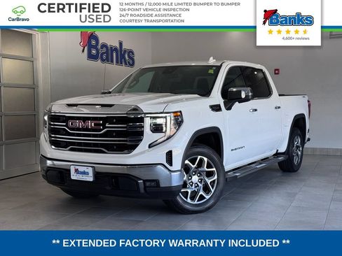 Certified 2023 GMC Sierra 1500 SLT w/ SLT Premium Package AWD/4WD image 1