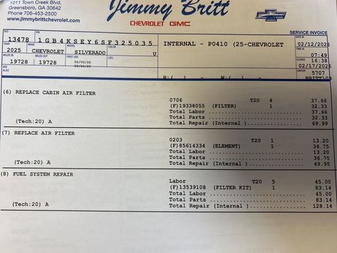 Used 2025 Chevrolet Silverado 3500 W/T image 15