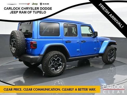 Used 2023 Jeep Wrangler Unlimited Rubicon 4xe w/ Steel Bumper Group image 3