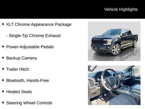 Used 2019 Ford F150 XLT w/ Equipment Group 302A Luxury AWD/4WD image 26