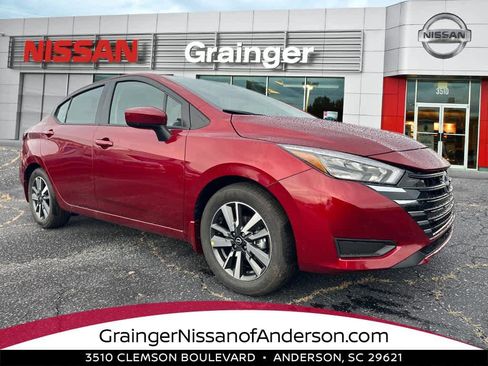 New 2025 Nissan Versa SV w/ Trunk Package FWD image 1