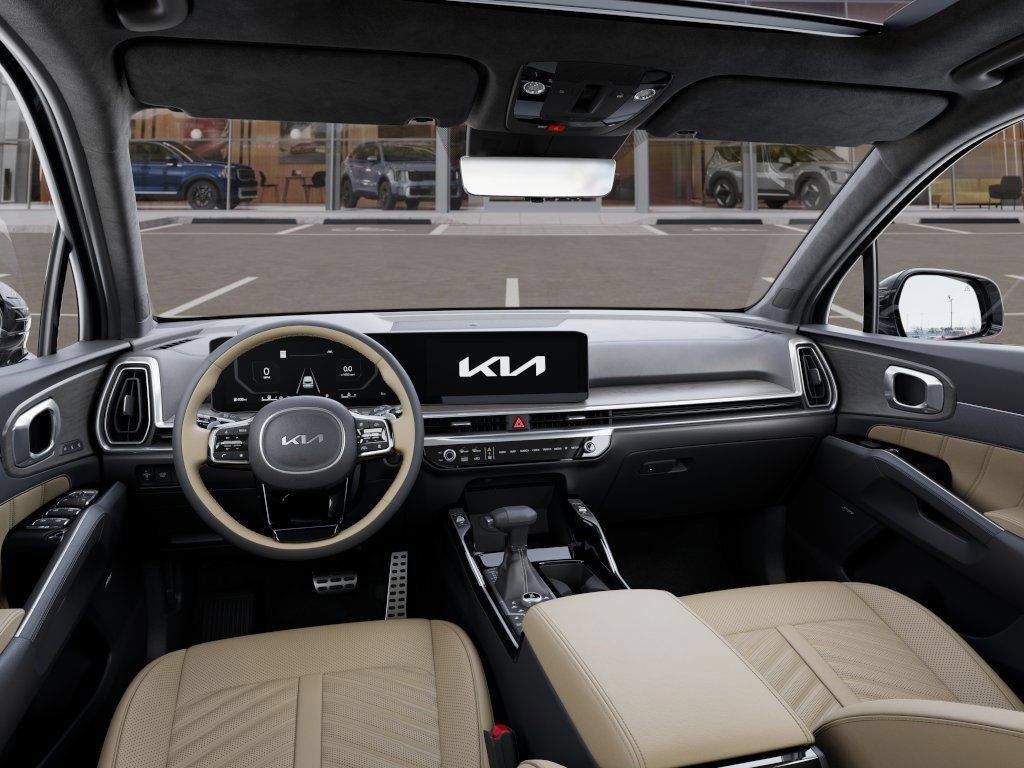 New 2025 Kia Sorento SX Prestige w/ Olive Brown Leather Package AWD/4WD image 14