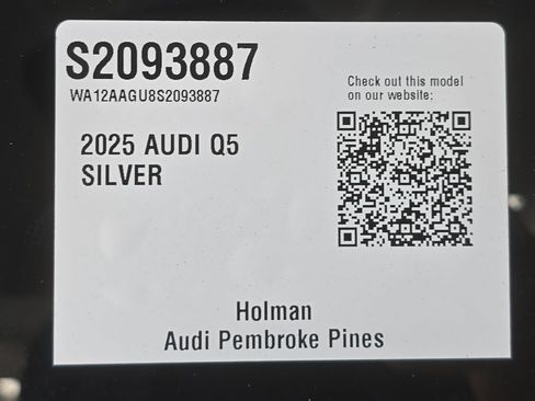 Certified 2025 Audi Q5 Premium w/ Premium Plus AWD/4WD image 25