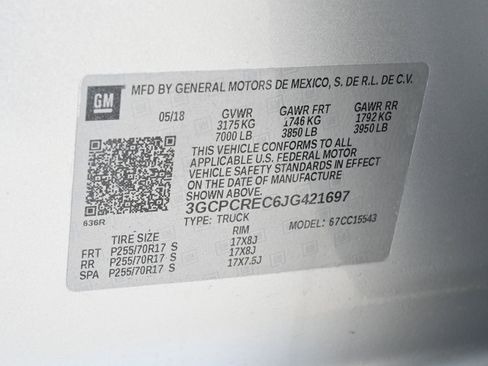Used 2018 Chevrolet Silverado 1500 LT w/ All Star Edition RWD image 29