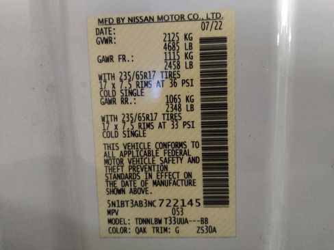 Used 2022 Nissan Rogue S image 33