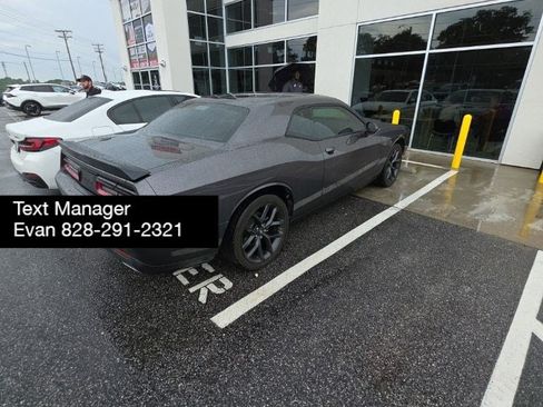 Used 2022 Dodge Challenger SXT w/ Blacktop Package RWD image 3