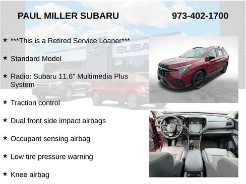 Used 2025 Subaru Ascent Onyx Edition image 8