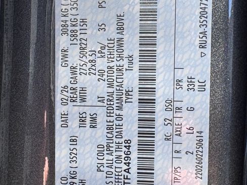 New 2026 Ford F150 STX w/ F-150 LOBO Package image 7