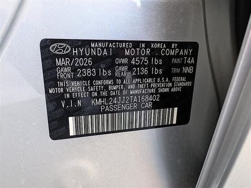 Used 2026 Hyundai Sonata Blue FWD image 33