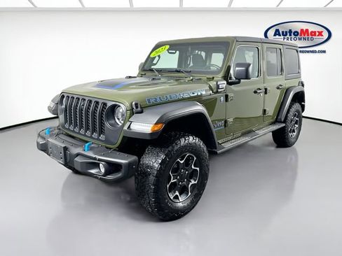 Used 2023 Jeep Wrangler Unlimited Rubicon 4xe w/ Dual Top Group image 4