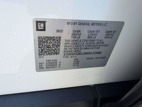 Used 2021 Chevrolet Suburban High Country AWD/4WD image 21
