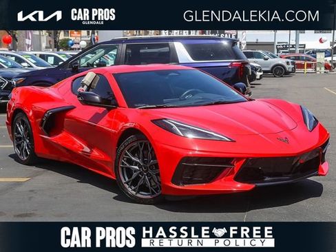 Used 2025 Chevrolet Corvette Stingray Preferred Cpe w/ Battery Protection Package RWD image 1