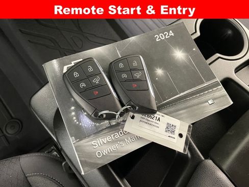 Certified 2024 Chevrolet Silverado 1500 Custom w/ Rally Edition AWD/4WD image 6
