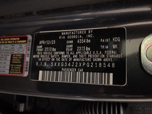 Used 2023 Kia K5 EX image 12