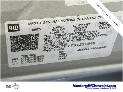 Certified 2025 Chevrolet Silverado 3500 LT w/ Safety Package AWD/4WD image 31