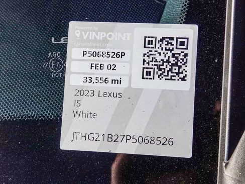 Used 2023 Lexus IS 350 F Sport w/ Accessory Package image 30