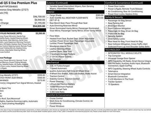 Used 2023 Audi Q5 2.0T Premium Plus w/ Premium Plus Package image 5