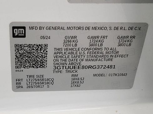 Certified 2024 GMC Sierra 1500 AT4 w/ AT4 Preferred Package AWD/4WD image 22