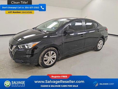 Used 2020 Nissan Versa S FWD image 1