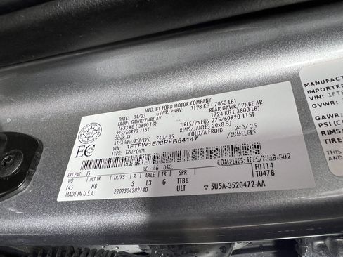 Used 2023 Ford F150 Lariat w/ Equipment Group 502A High AWD/4WD image 32