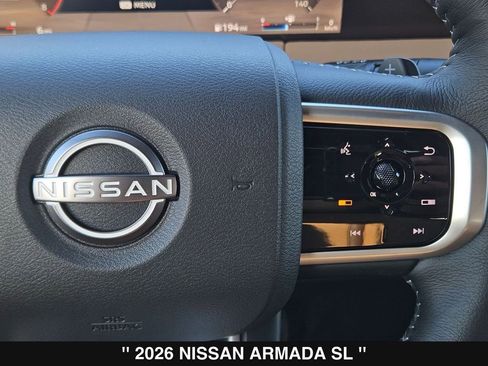 New 2026 Nissan Armada SL w/ Captain's Chari Seat Package RWD image 27