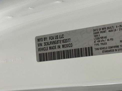 New 2026 RAM ProMaster 1500 image 19