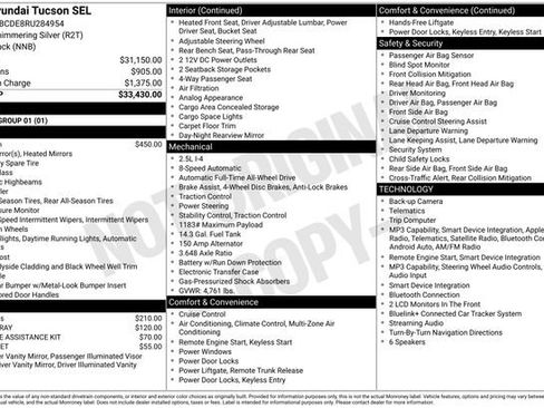 Used 2024 Hyundai Tucson SEL AWD/4WD image 5