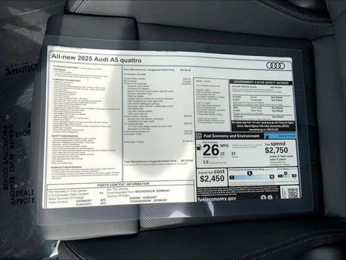 New 2025 Audi A5 2.0T Premium Plus Sedan image 13