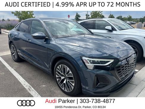 Used 2024 Audi Q8 e-tron Premium Plus w/ Premium Plus Package AWD/4WD image 3