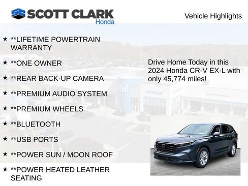 Used 2024 Honda CR-V EX-L image 11