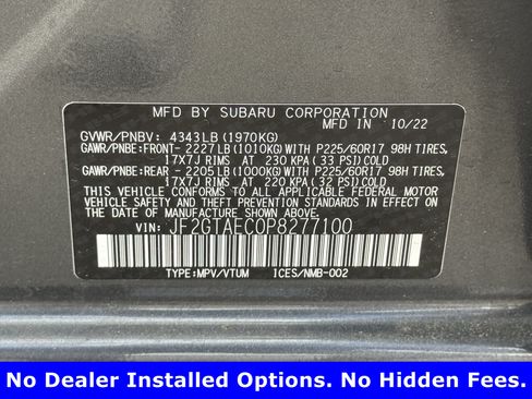 Used 2023 Subaru Crosstrek 2.0i Premium AWD/4WD image 28